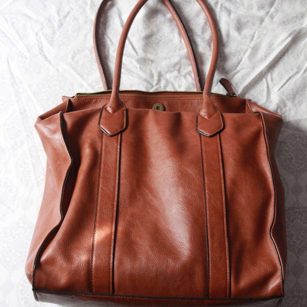 Cognac Purse